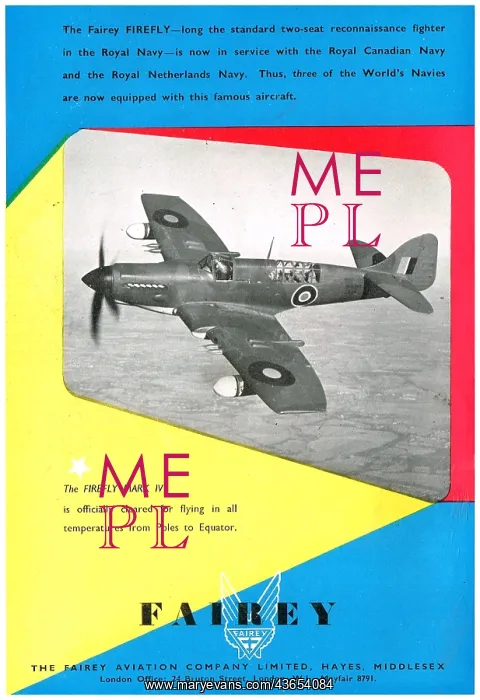 : Fairey Firefly MkIV : Fairey Firefly MkIV
