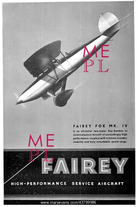 : Fairey Fox MK.IV : Fairey Fox MK.IV