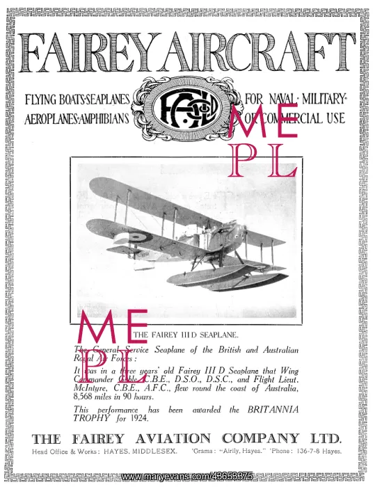: Fairey IIID Seaplane : Fairey IIID Seaplane