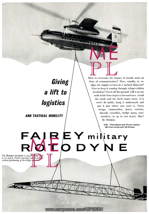 : Fairey Military Rotodyne : Fairey Military Rotodyne