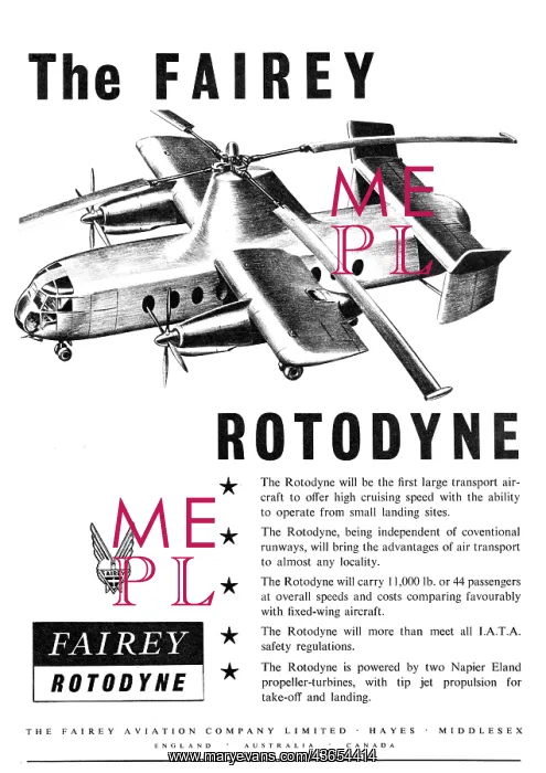 : Fairey Rotodyne : Fairey Rotodyne