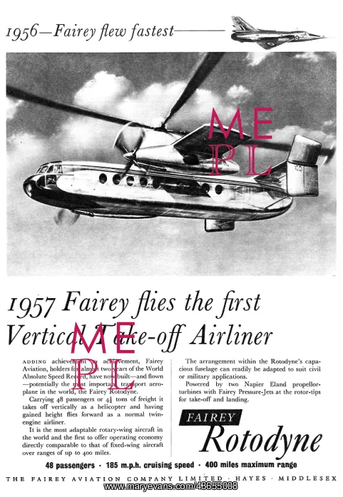 : Fairey Rotodyne : Fairey Rotodyne
