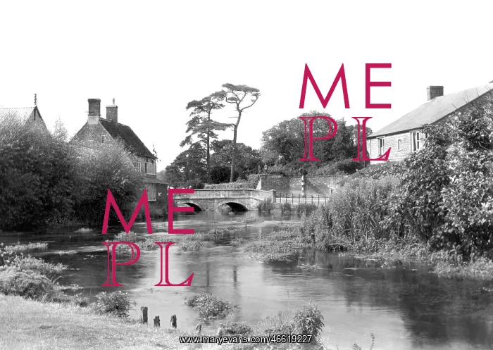  : Fairford, River Coln c1955