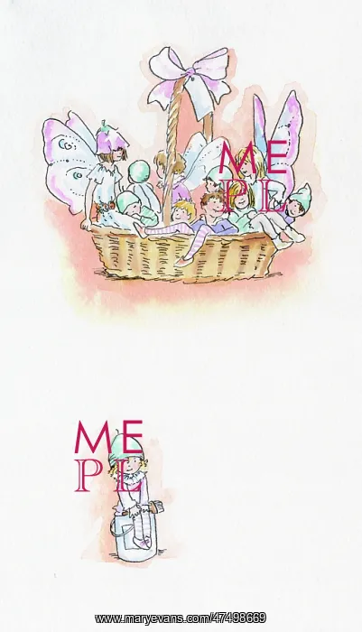 : Fairies in a Basket : Fairies in a Basket