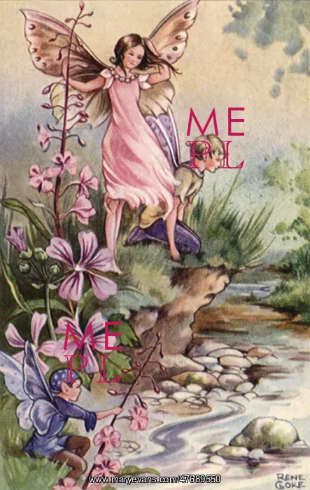  : Three Fairies by Brook