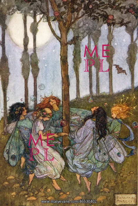 : Fairies dance in a circle - Fairy Ring : Fairies dance in a circle - Fairy Ring