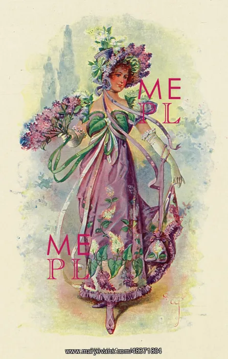  : Fairies of the Garden - The Lilac