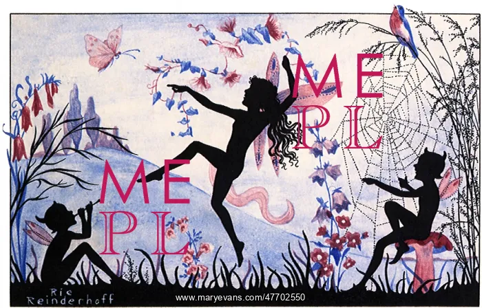 : Three Fairies and Music : Three Fairies and Music