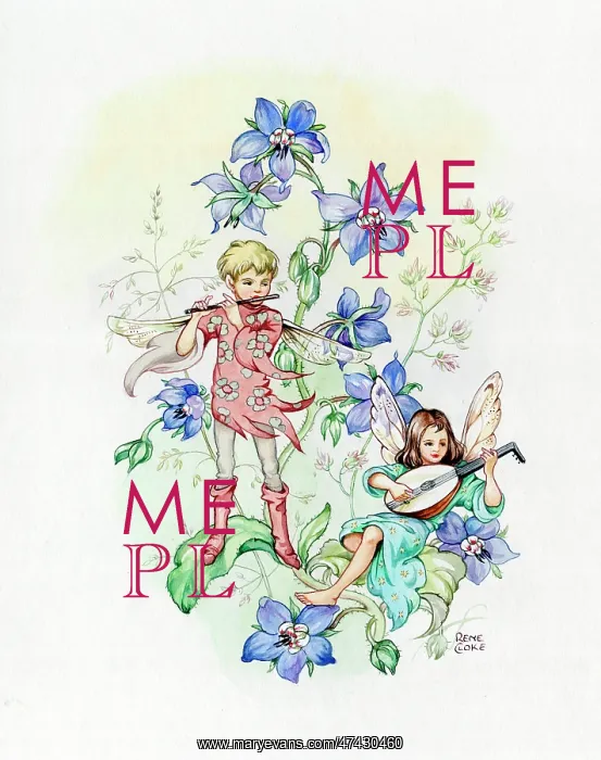  : Fairies playing instruments