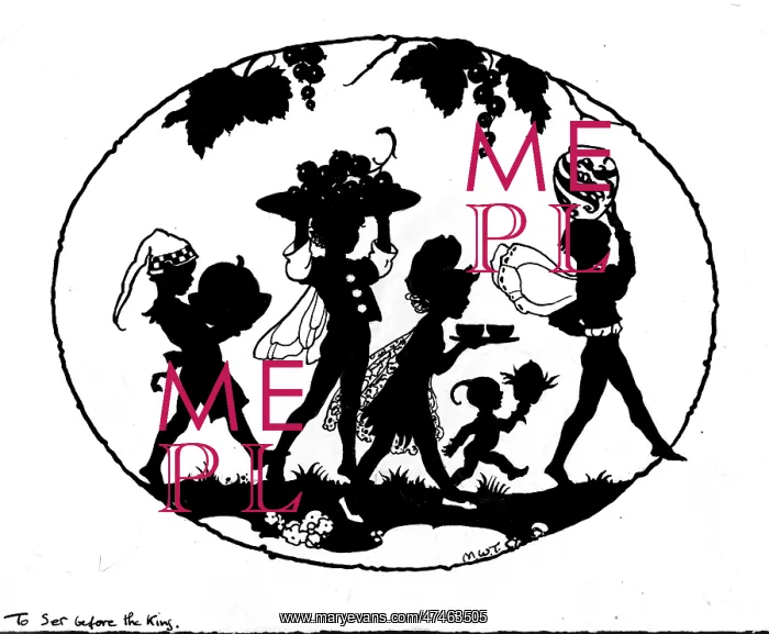 : Fairies silhouette : Fairies silhouette