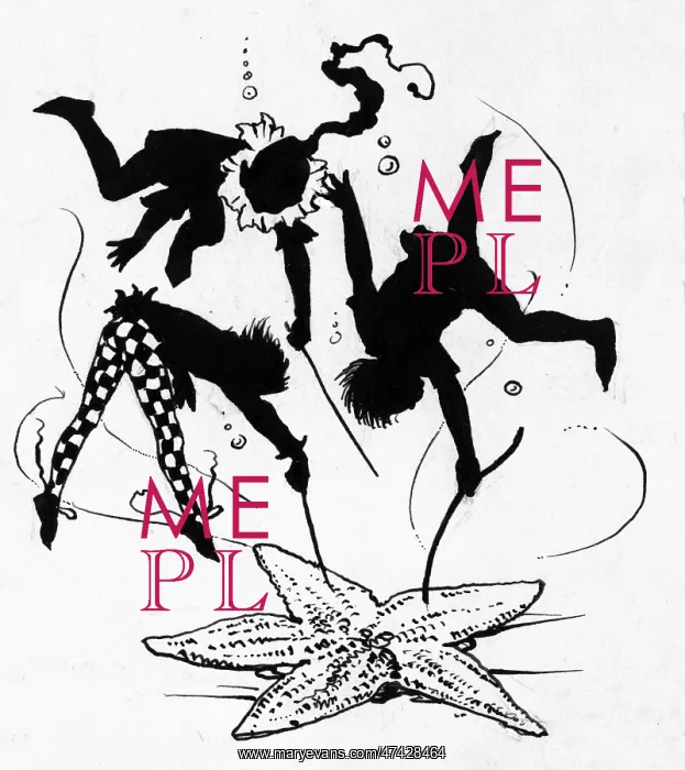 : Three fairies and a starfish : Three fairies and a starfish