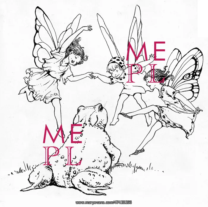 : Three fairies and a toad : Three fairies and a toad