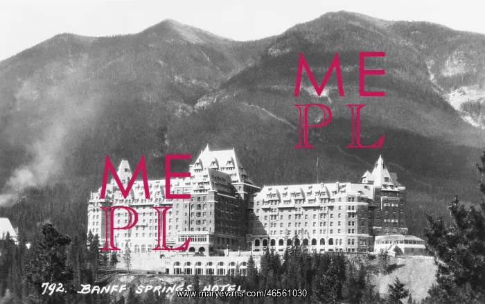 : Fairmont Banff Springs Hotel, Alberta, Canada : Fairmont Banff Springs Hotel, Alberta, Canada