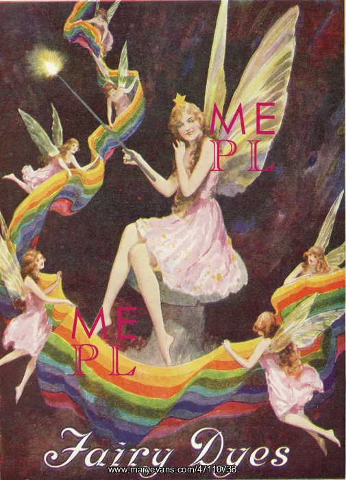 : Fairy Dyes advertisement : Fairy Dyes advertisement