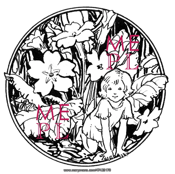 : Fairy among flowers : Fairy among flowers