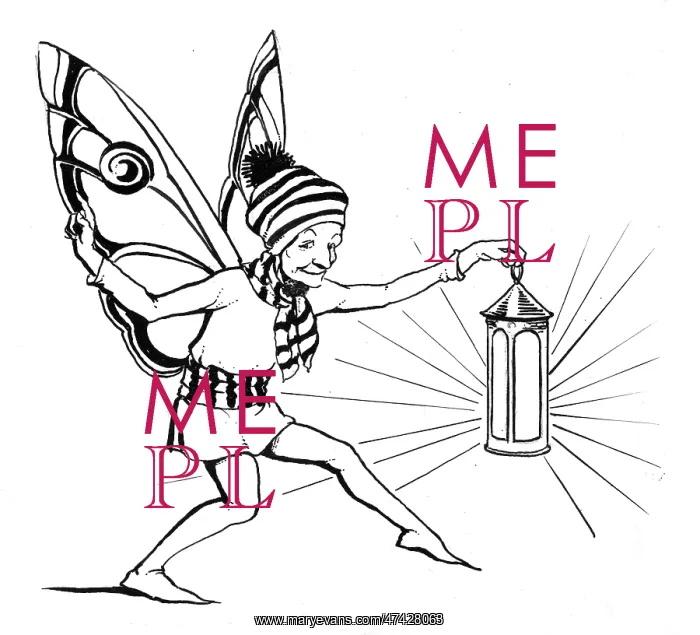 : Fairy with a lamp : Fairy with a lamp