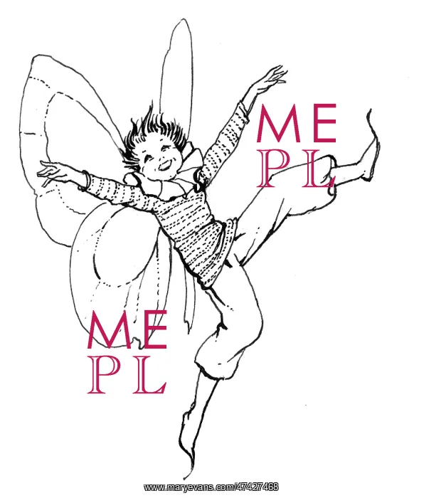 : Fairy laughing and dancing : Fairy laughing and dancing