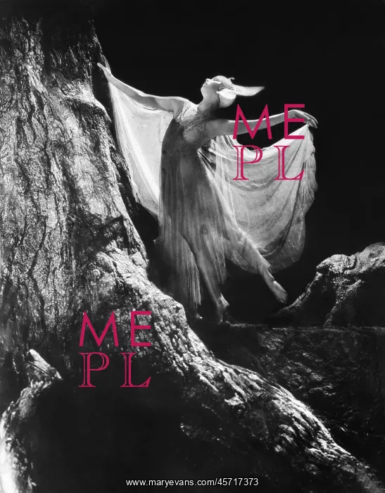 : Fairy posing against a large tree trunk : Fairy posing against a large tree trunk