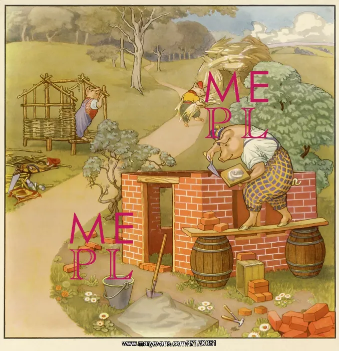 : Fairy tale, The Three Little Pigs : Fairy tale, The Three Little Pigs