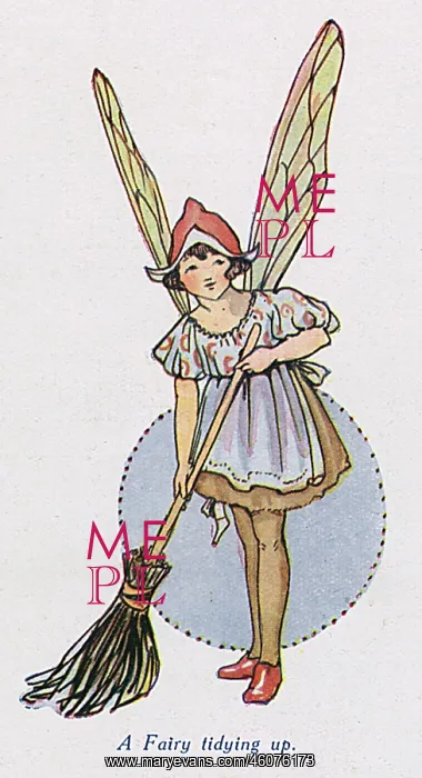 : Fairy tidying up : Fairy tidying up