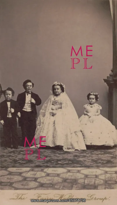  : The Fairy Wedding Group, Tom Thumb and his