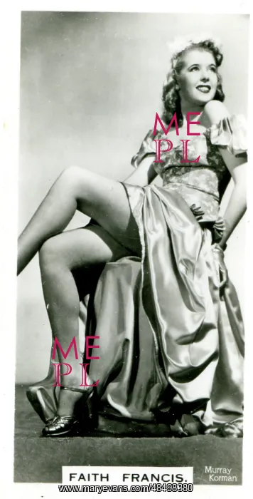  : Faith Francis, actress