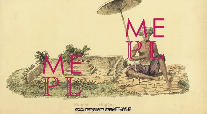 : Fakir or fukeer, begging friar : Fakir or fukeer, begging friar