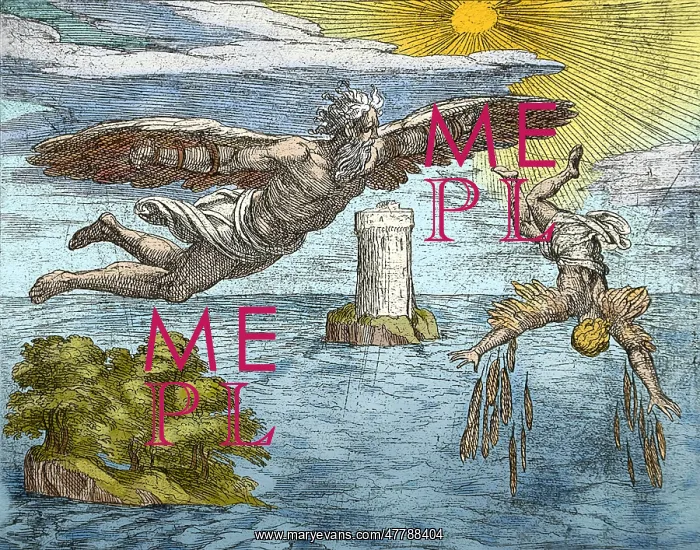 : Fall of Icarus, Greek Mythology : Fall of Icarus, Greek Mythology