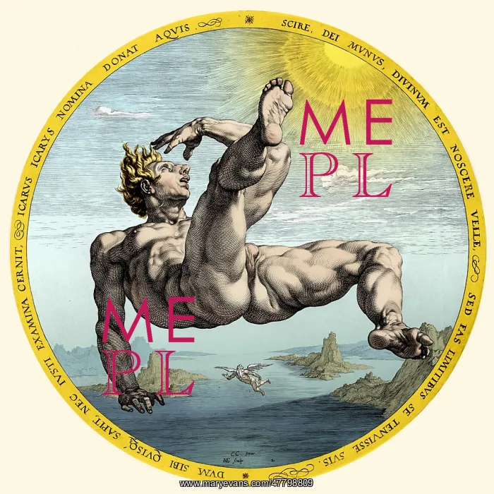 : Fall of Icarus, Greek Mythology : Fall of Icarus, Greek Mythology