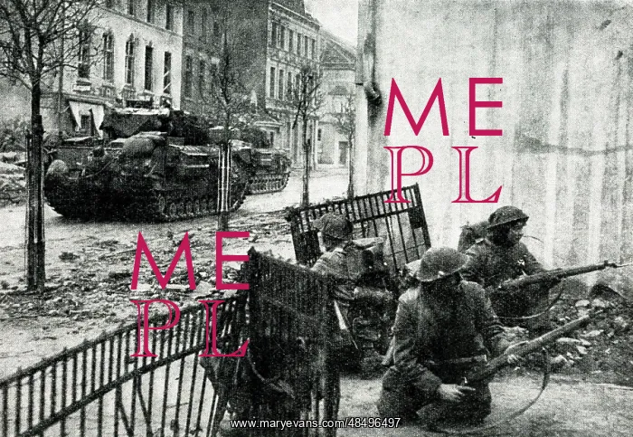: Fall of Kleve (Cleves), Germany, WW2 : Fall of Kleve (Cleves), Germany, WW2