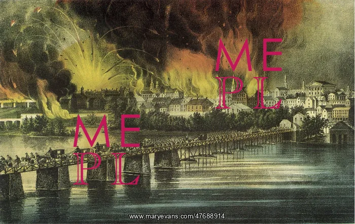 : Fall of Richmond Va. on the night of April 2 1865 : Fall of Richmond Va. on the night of April 2 1865