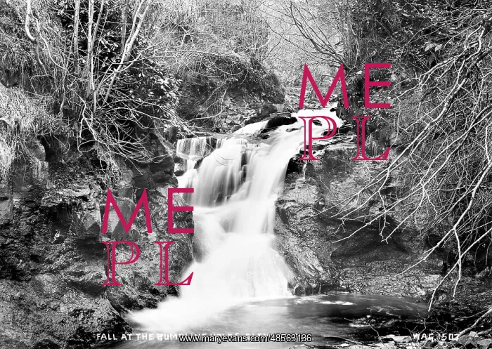 : Fall at the Rumbling Holes, Glenariff : Fall at the Rumbling Holes, Glenariff