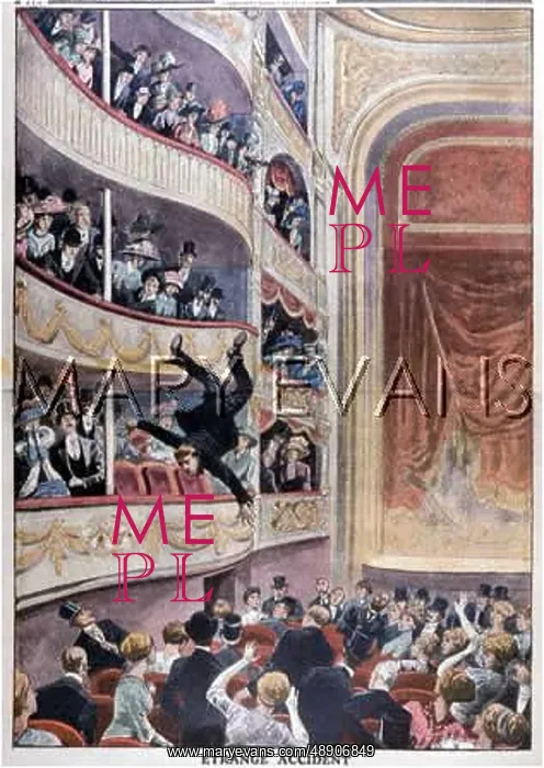 : FALL AT THE THEATRE / 1911 : FALL AT THE THEATRE / 1911
