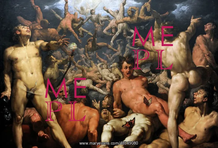 : The Fall of the Titans, 1588-1590, by Cornelis van Haarlem ( : The Fall of the Titans, 1588-1590, by Cornelis van Haarlem (