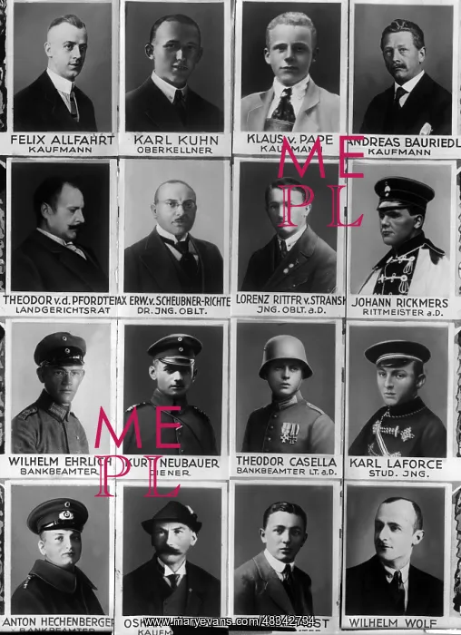 : Fallen of the Beer Hall Putsch in Munich : Fallen of the Beer Hall Putsch in Munich