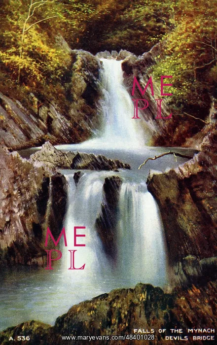 : Falls of the Mynach, Devil's Bridge : Falls of the Mynach, Devil's Bridge