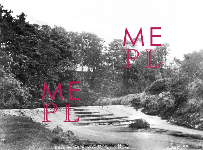 : Falls on the R. Strule, Co. Tyrone : Falls on the R. Strule, Co. Tyrone