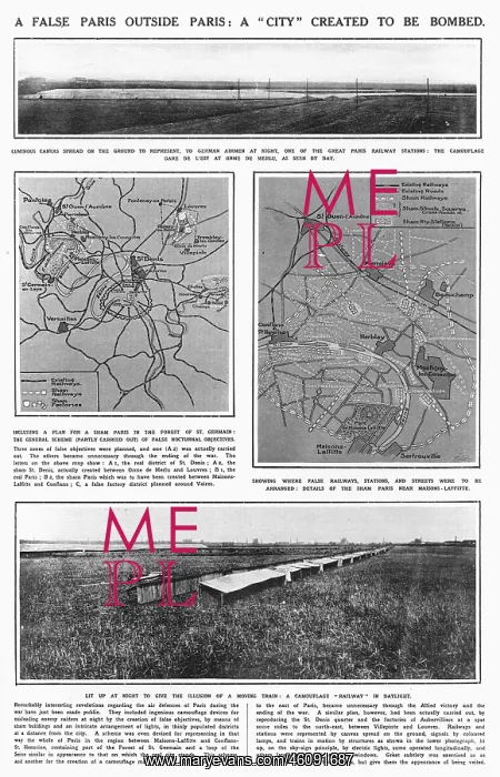 : A false Paris outside Paris: A city created to be bombed, 19 : A false Paris outside Paris: A city created to be bombed, 19
