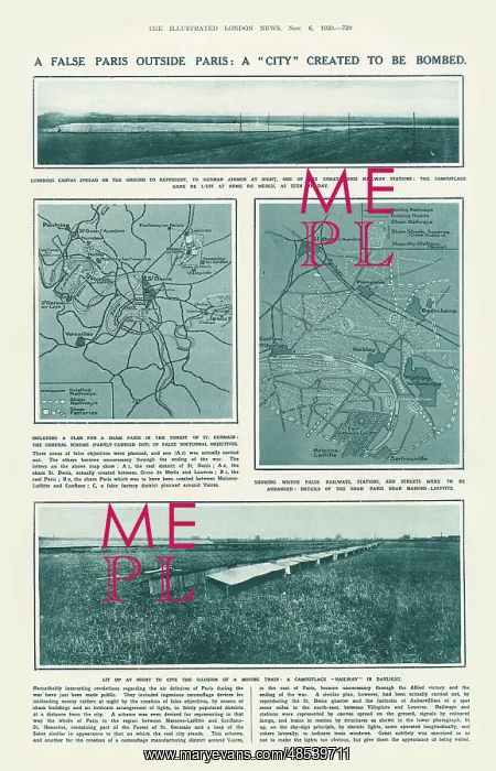 : A false Paris outside Paris - a city created to be bombed : A false Paris outside Paris - a city created to be bombed