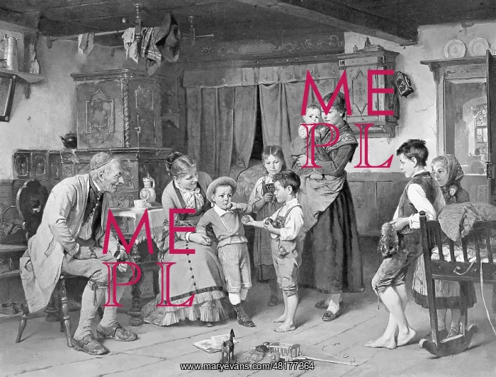 : Family, around 1880 : Family, around 1880