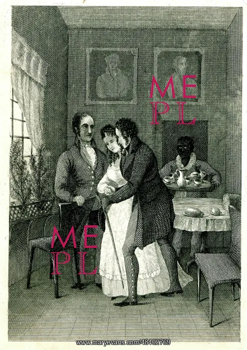  : Family with black servant