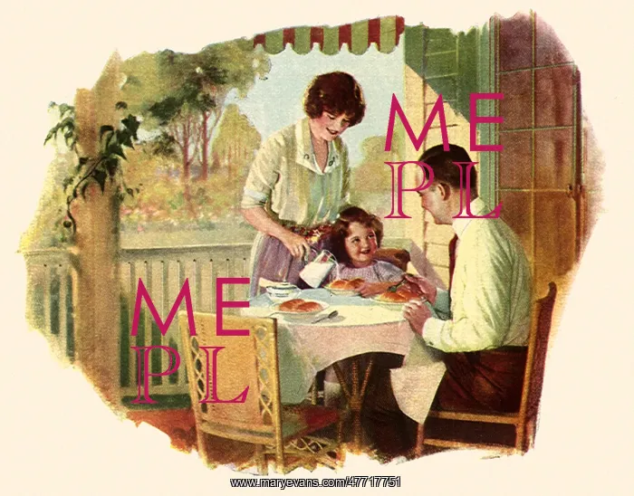  : Family at Breakfast