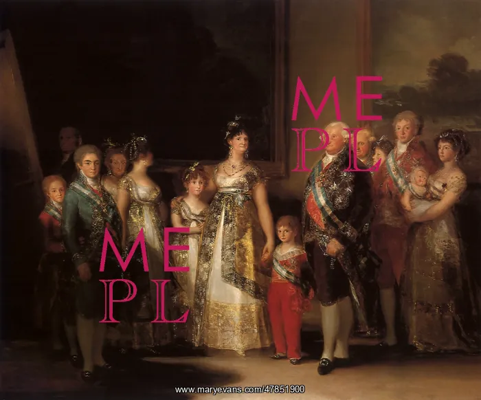  : The Family of Charles IV, by Goya