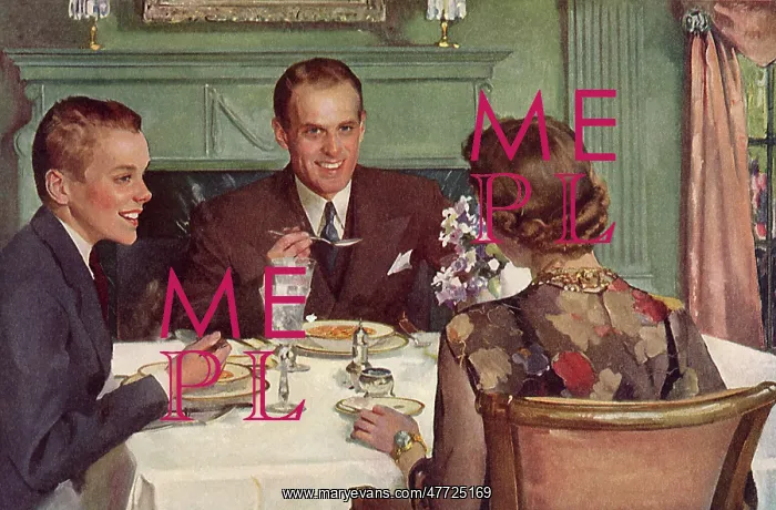 : Family dines on Soup : Family dines on Soup