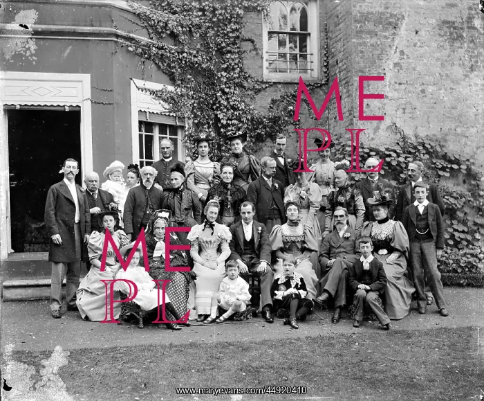 : Family Group at Sidcup Place : Family Group at Sidcup Place