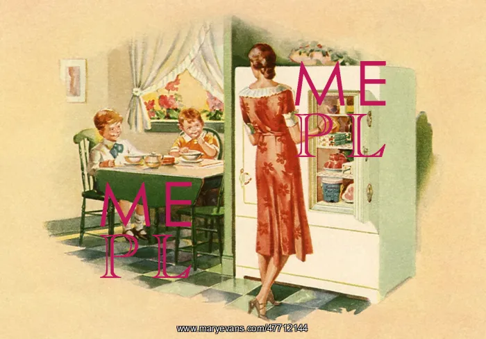 : Family Kitchen Scene : Family Kitchen Scene