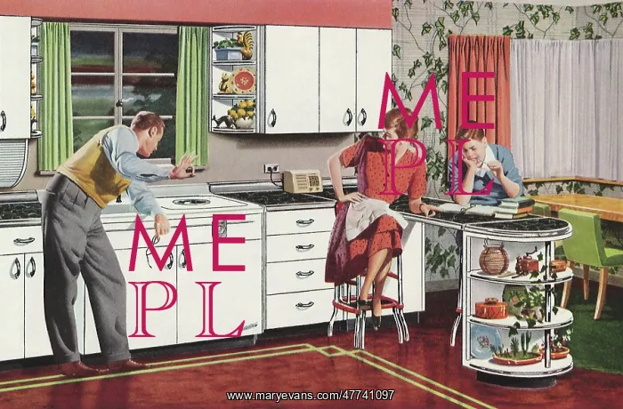  : Family in Modern Kitchen