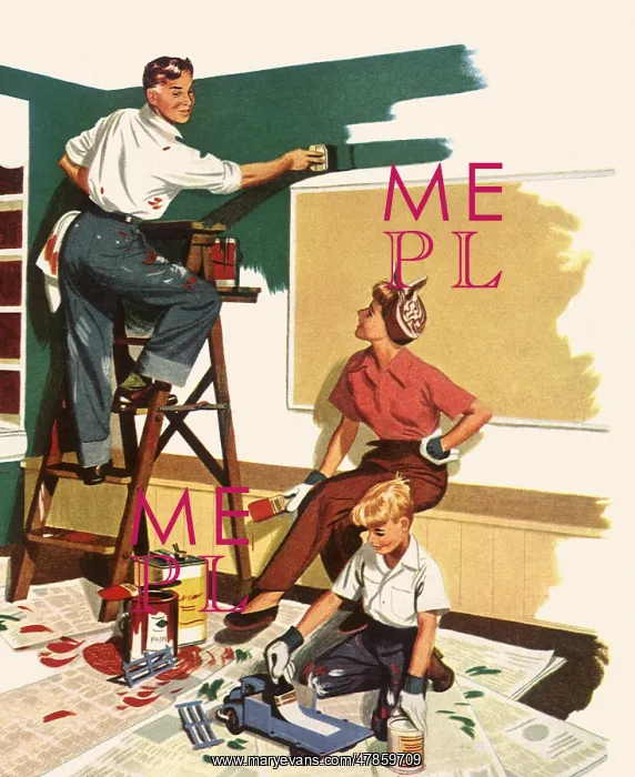  : Family Paints Together