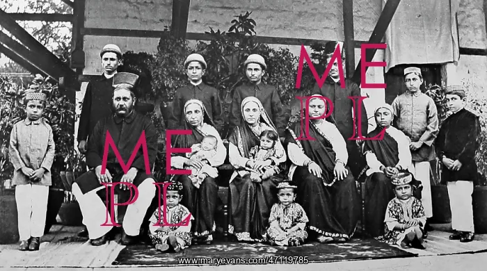  : A family of Parsees, Indian