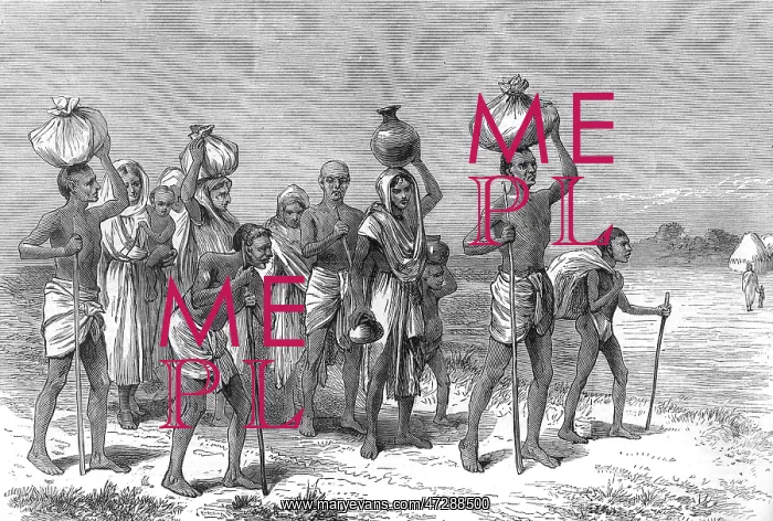 : FAMINE / RELIEF / 1874 : FAMINE / RELIEF / 1874